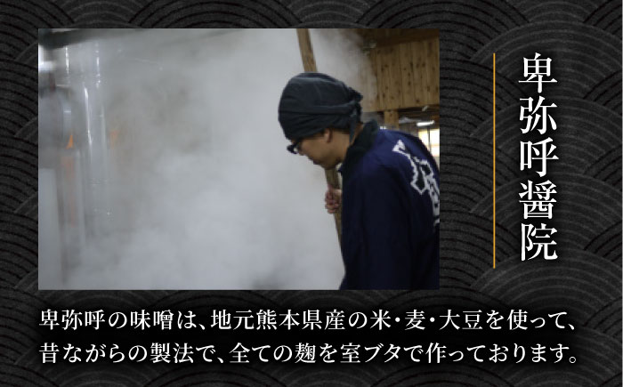 【6回定期便】特選あわせみそ×2（800g×2袋）【株式会社内田物産 卑弥呼醤院】 [ZAU010]