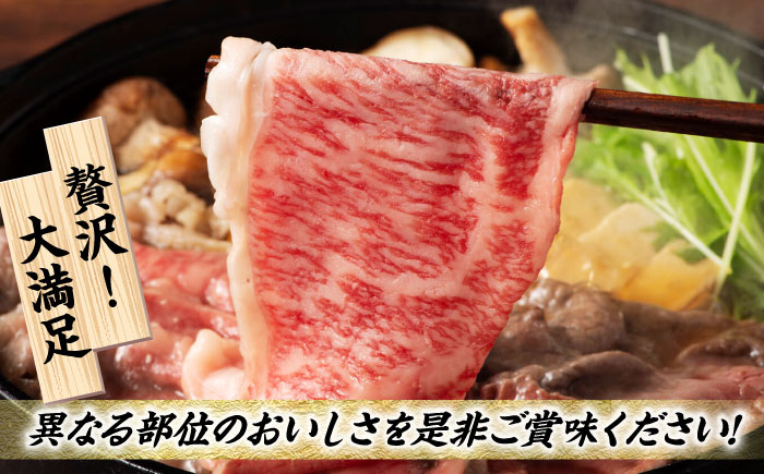 【3回定期便】九州産 藤彩牛 ロース 三昧セット 3607 [ZDT039]