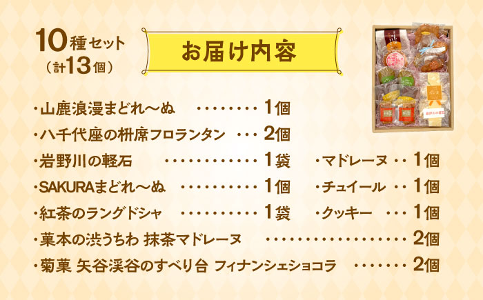 焼き菓子詰め合わせセット（中） 【パティスリーのなか】 [ZFC002]