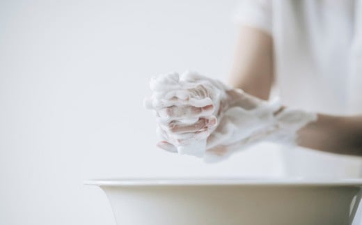 【全4回定期便】COKONLAB ハンド＆ボディウォッシュ・ローション レーヴブラン280ml 2本セット【株式会社 あつまるホールディングス NSP山鹿工場】 [ZBR034]