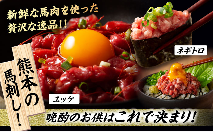 【全6回定期便】「本場・熊本の味」 上級赤身3種とユッケネギトロの詰め合わせ 3892【有限会社スイートサプライなかぞの】 [ZDT177]