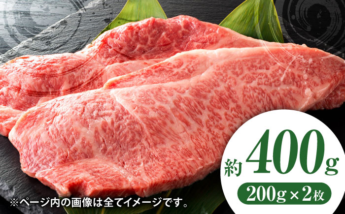 黒毛和牛サーロイン ステーキ用 約400g（約200g×2枚）【吉里精肉】 [ZEW014]