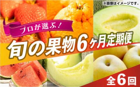 【先行予約】【全6回定期便】 プロが選ぶ！ 旬 の 果物 6ヶ月 定期便【くまふる】 フルーツ定期便 果物 くだもの 果物定期便  [ZBG004]