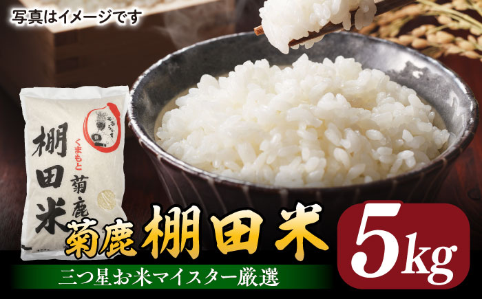 【数量限定】菊鹿 棚田米 5kg【ミヤタ 株式会社 】 米 こめ お米 ご飯 精米 熊本県産 山鹿市 [ZAH001]
