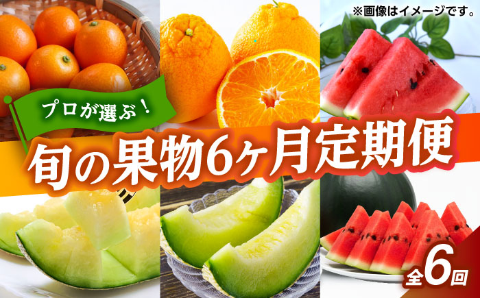 フルーツ6ヶ月定期便　【2月～7月】　【くまふる】 [ZBG077]