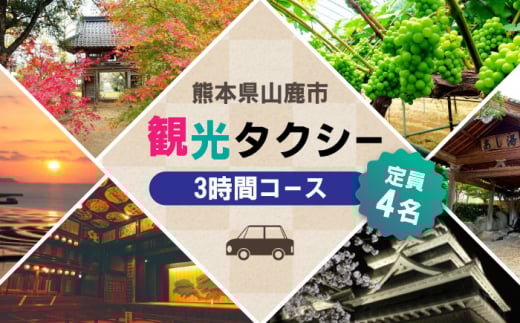 山鹿市 観光タクシー 3時間コース【肥後第一交通 株式会社 】 [ZBJ002]