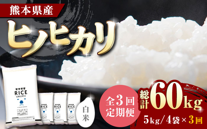 〈令和7年度新米〉 【全3回定期便】 ヒノヒカリ 白米 20kg【株式会社  農産ベストパートナー】 新米 令和7年産 [ZBP114]
