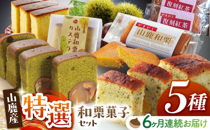 【6回定期便】和栗特選菓子セット 【株式会社あんず】 [ZBT008]