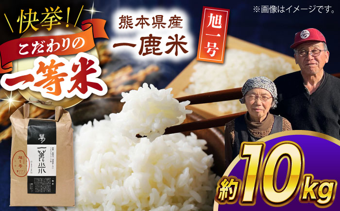 〈令和7年度新米〉 【先行予約】 【天日塩を使用】一鹿米 旭一号 米 白米 10kg【株式会社 夢アグリ】 新米 令和7年産 [ZCL016]