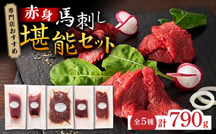 専門店おすすめ！赤身 馬刺し の 堪能セット 3601 [ZDT027]