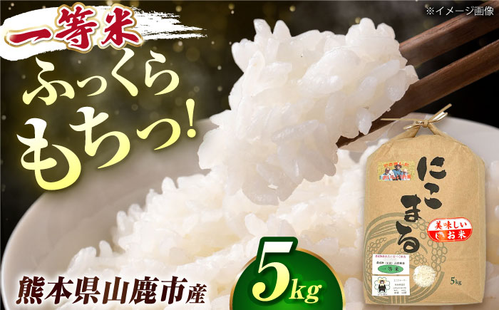 にこまる米 5kg 【道の駅 水辺プラザかもと】 [ZEG009]