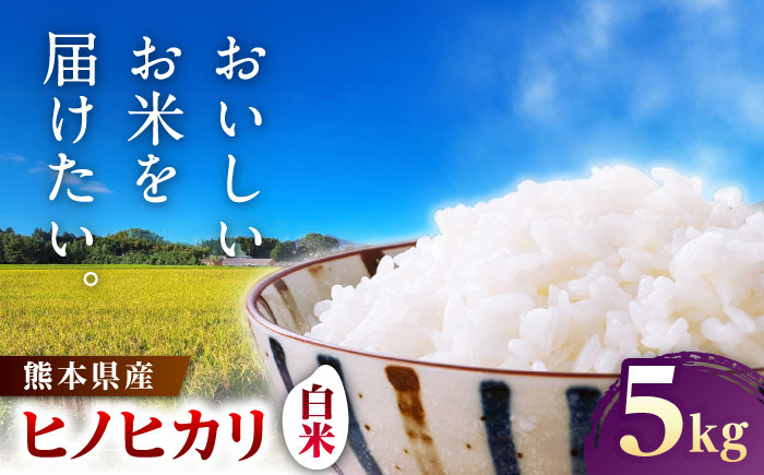 【先行予約】 ヒノヒカリ 白米 5㎏（5㎏×1袋） 【株式会社 岩下農園】 [ZFS003]