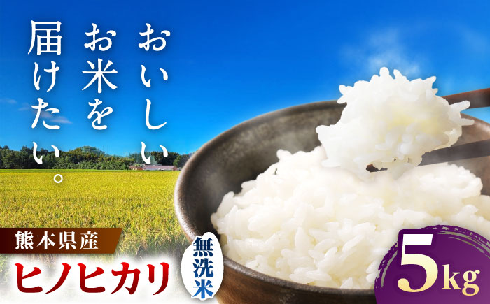 【先行予約】 ヒノヒカリ 無洗米 5㎏（5㎏×1袋） 【株式会社 岩下農園】 [ZFS009]