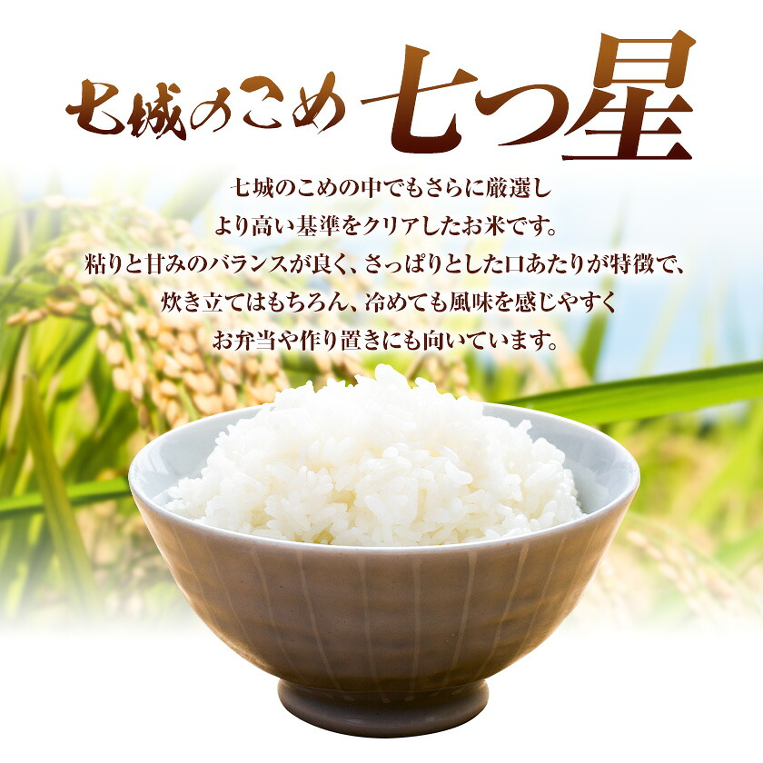 令和7年産 七城のこめ 特選米 七つ星 精米 ヒノヒカリ ひのひかり 10kg 有限会社七城町特産品センター《30日以内に出荷予定(土日祝を除く)》 熊本県 菊池市 お米 米 白米 九州産 熊本県産---003-0549---