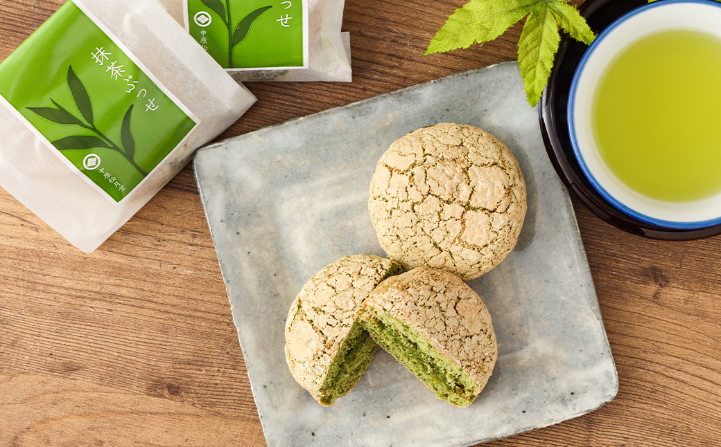 菊池銘菓 抹茶ブッセ 1箱（8個入）《90日以内に出荷予定(土日祝除く)》---074-1256---