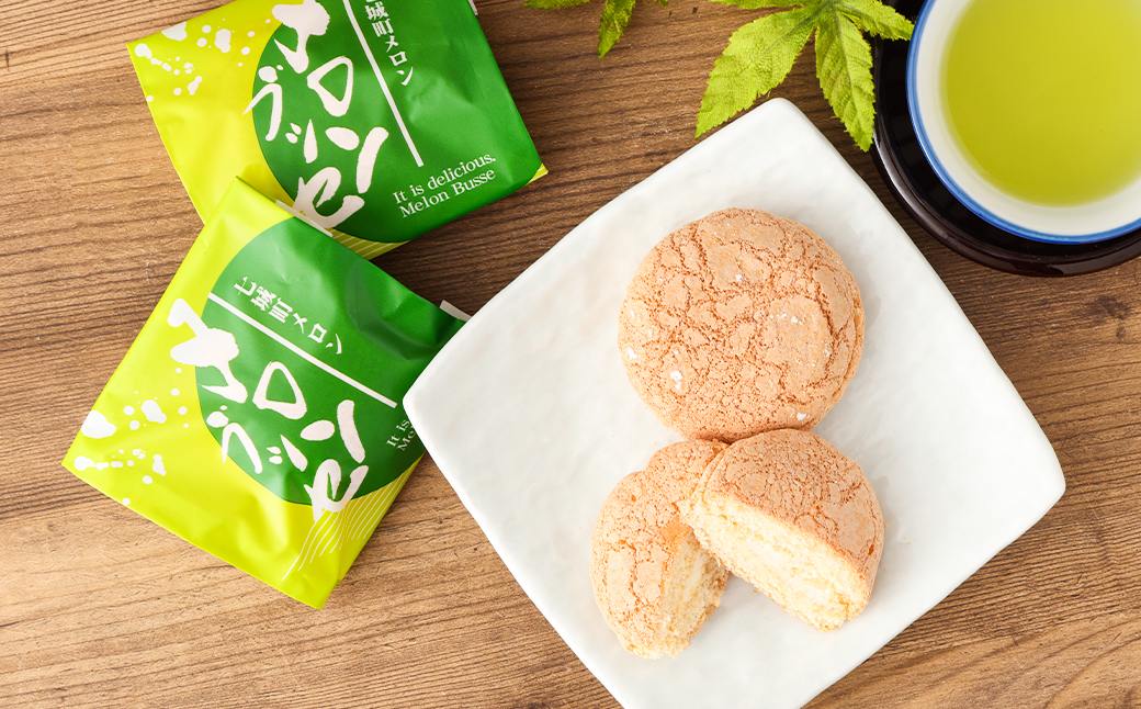 菊池銘菓 メロンブッセ 1箱（8個入り）《90日以内に出荷予定(土日祝除く)》---074-1257---