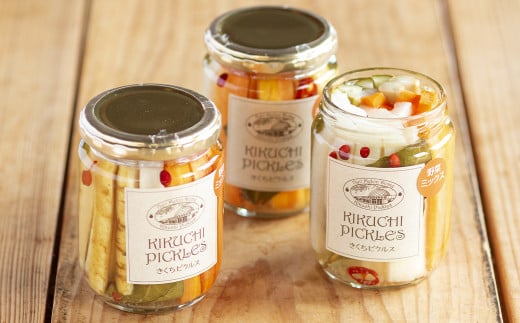 ピクルス 大瓶 3本 セット 野菜 瓶詰め メロンドーム 《30日以内に出荷予定(土日祝除く)》---003-2409---