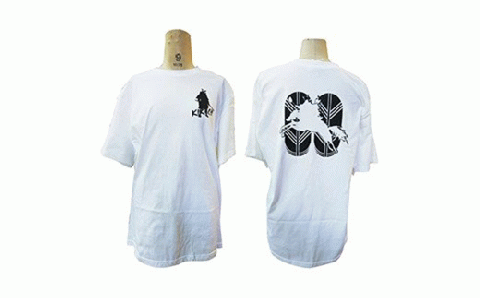 菊池武光公 Tシャツとタオルのセット カラー:白/サイズ:L《90日以内に出荷予定(土日祝除く)》---025-0751-WL---