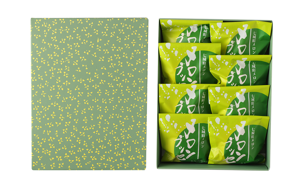 菊池銘菓 メロンブッセ 1箱（8個入り）《90日以内に出荷予定(土日祝除く)》---074-1257---
