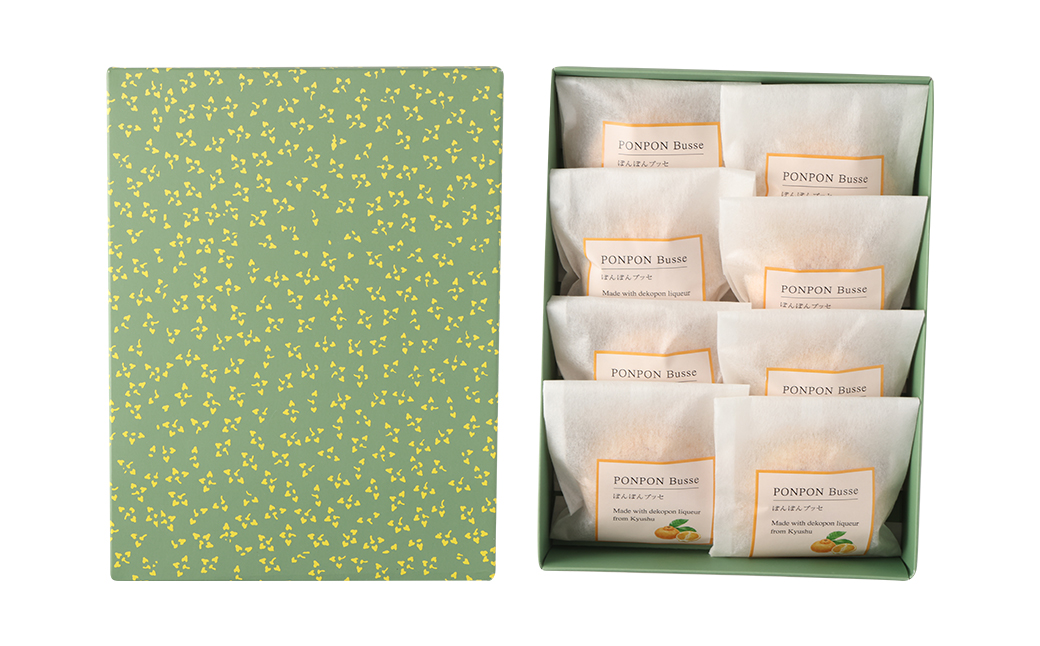 菊池銘菓 ぽんぽんブッセ 1箱（8個入り）《90日以内に出荷予定(土日祝除く)》---074-1258---