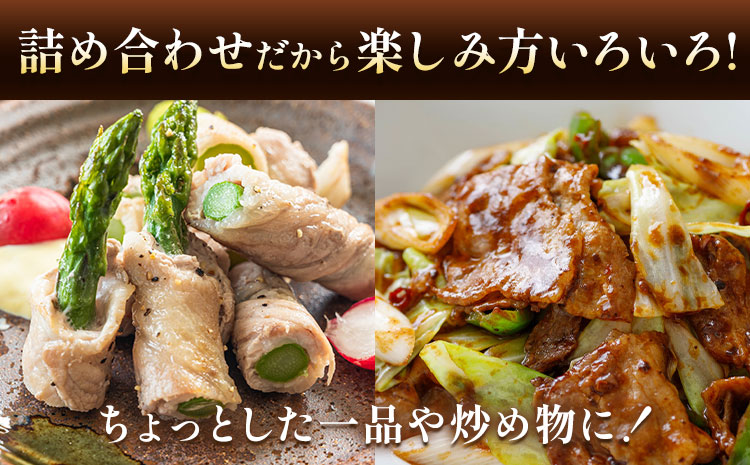 肥後あそび豚 ロース バラ スライス 詰合せ 合計1.7kg 4種類 株式会社さつま屋産業 ぶた ブタ 豚肉 肉 ブランド豚 ロース肉 バラ肉 肩ロース 切り落とし スライス 国産 九州産 熊本県産 菊池市産 セット 詰め合わせ 冷凍《90日以内に出荷予定(土日祝除く)》---015-0010---