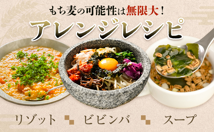 七城物語 高野さんちのもち麦 計1kg (200g×5パック) 株式会社有機農場《30日以内に出荷予定(土日祝除く)》熊本県 菊池市 熊本県菊池産 もち麦 モチ麦 ダイシモチ 小分け チャック付き 国産 九州産 熊本県産 送料無料---045-2445---