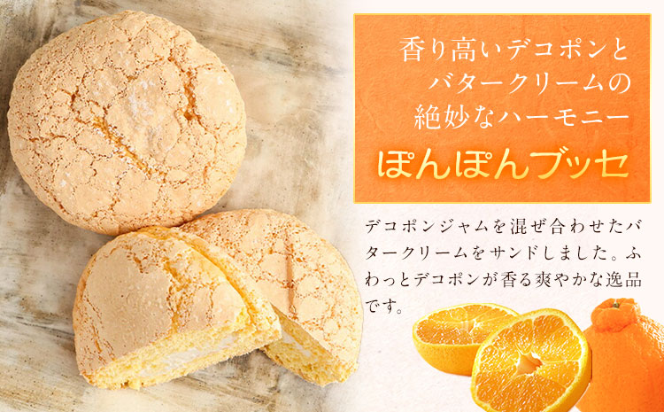 菊池銘菓 ふくさ栗 ・ ブッセ シリーズ 詰め合わせ セット 12個入 1箱 4種類 × 各3個 有限会社中原松月堂 《30日以内に出荷予定(土日祝除く)》熊本県 菊池市 ブッセ 抹茶 メロン ぽんぽん デコポン 栗 ふくさ栗 スイーツ デザート 焼き菓子 和菓子 洋菓子---074-2269---