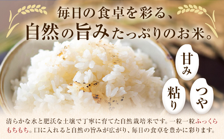 【3ヶ月定期便】令和7年産 高野さんちの自然栽培米 白米 計30kg(5kg×2袋/月×3回)《通常パッケージ》株式会社有機農場《お申し込み月の翌月から出荷開始》熊本県 菊池市 米 お米 ヒノヒカリ ひのひかり 自然栽培米 七城物語 熊本県産---045-3015---