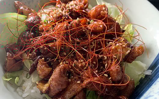 奇跡のぷりぷりホルモン丼 2人前《90日以内に出荷予定(土日祝除く)》牛丸腸150g×2袋・奇跡のたれ1本・レシピ付き）---013-1977---