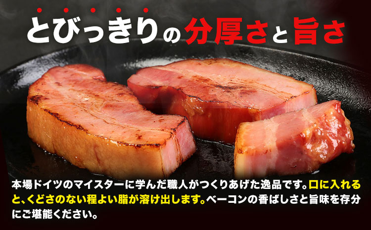 ベーコンブロック 3個 (1個約900g) 計2.7kg ベーコン ブロック 豚バラ 福留ハム JAS標準商品 冷蔵 国内製造 送料無料 《30日以内に出荷予定(土日祝除く)》---0002-3010---