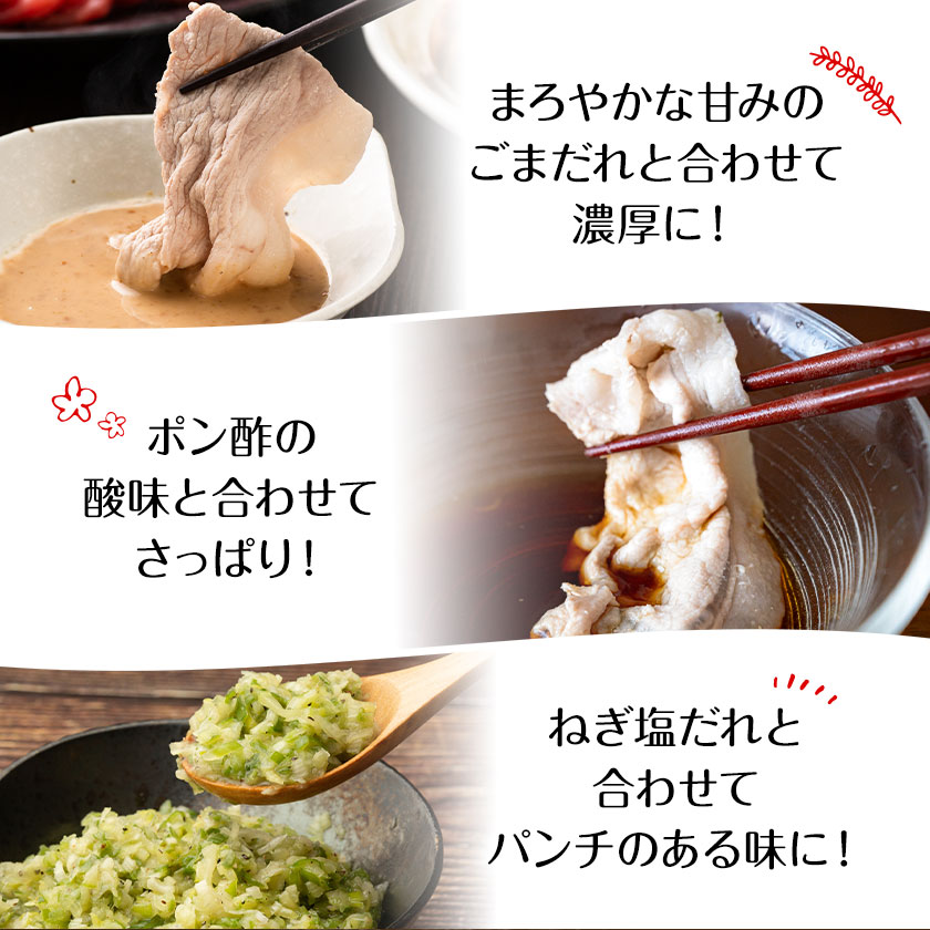 豚肉 しゃぶしゃぶセット 合計1.2kg 300g×4種類 バラ ロース 肩ロース モモ 有限会社ハム工房TONGTONG《90日以内に出荷予定(土日祝除く)》熊本県 菊池市 食べ比べ 豚肉 セット バラ ロース モモ 金TONG 九州産 国産 熊本県産---005-1971---