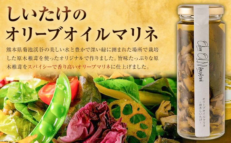 原木椎茸堪能セット 肉厚原木生椎茸 500g しいたけのデュクセル 2本 オリーブオイルマリネ 1本 合同会社 原田山業《90日以内に出荷予定(土日祝除く)》熊本県 菊池市 椎茸 しいたけ きのこ 肉厚 デュクセル オリーブオイル マリネ 瓶詰め セット 詰め合わせ---098-2090---