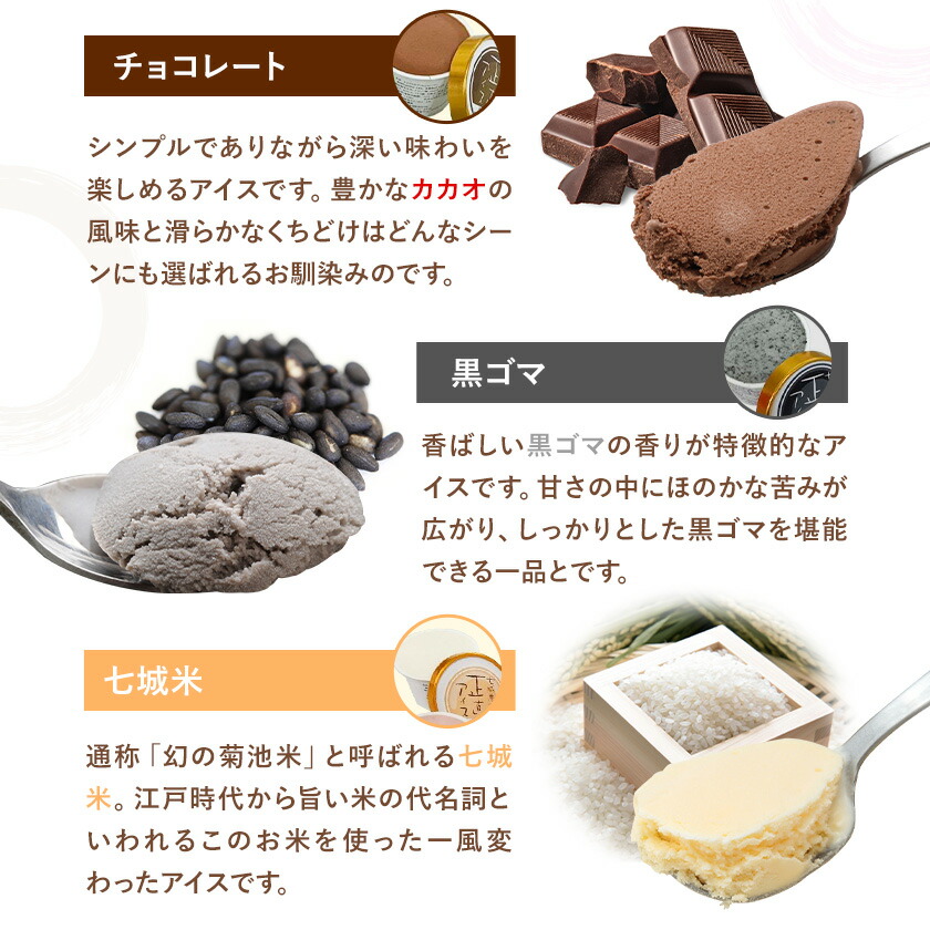 七城農家の正直アイス 8個セット 各1個 8種類 有限会社砦農園《90日以内に出荷予定(土日祝除く)》熊本県 菊池市 いちご アールスメロン マンゴー 紅いも バニラ チョコレート 黒ごま 七城米 アイスクリーム アイス 食べ比べ スイーツ デザート---113-2102---