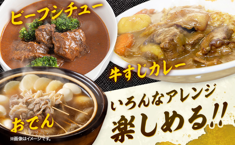 【 3ヶ月定期便】あか牛 スジ 1kg×3回 計3kg 五右衛門フーズ 《お申込み翌月から出荷》 熊本県 菊池市 牛肉 肉 国産 熊本県産 ブランド牛 絶品 贅沢 高級 あか牛---187-2331---