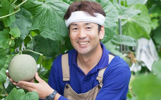  アールスメロン 2玉 2L以上 くまモン 箱入り メロン フルーツ 果物 くだもの メロンドーム 《2026年7月下旬より発送》---003-1134---