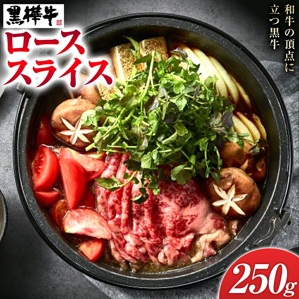 くまもと黒毛和牛 黒樺牛 ロース すき焼き用 250g 1パック 株式会社杉本本店 《90日以内に出荷(土日祝除く)》熊本県 菊池市 牛肉 牛 お肉 ロース スライス すき焼き 黒毛和牛 国産 九州産 熊本県産 冷凍 送料無料---090-1855-R---