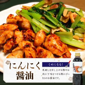 11-37　熊井醤油　醤油（高級さしみ・にんにく・醤熊す）3本(500ml)セット