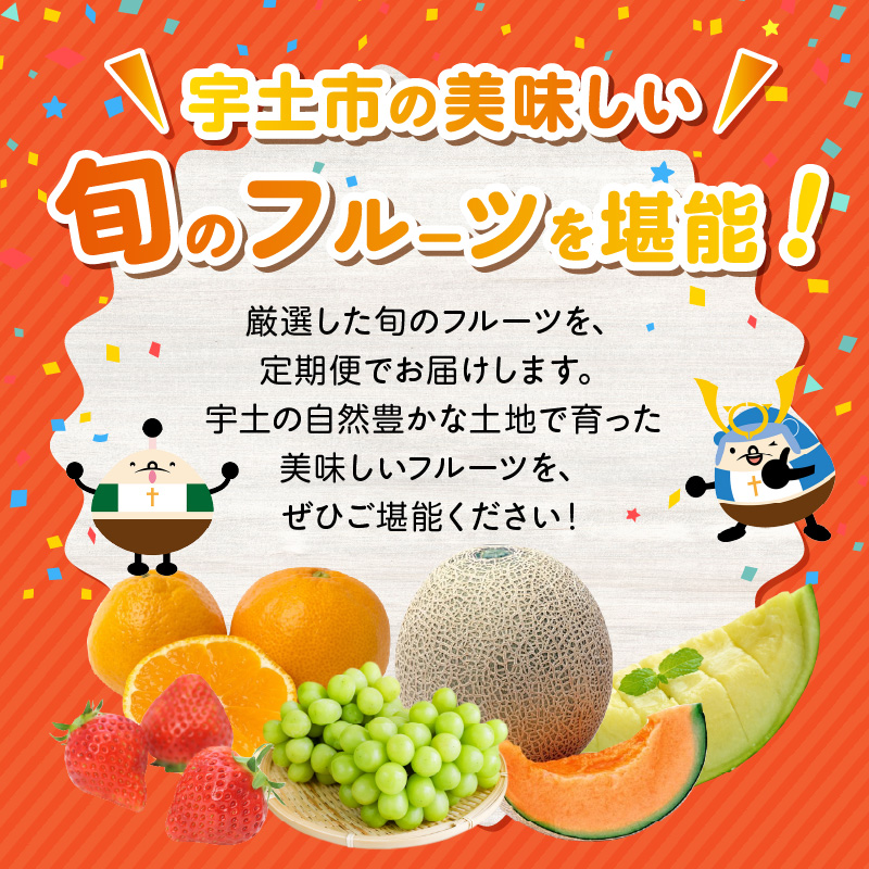 T002-2026　【フルーツ定期便B】2026年旬の味覚限定セット！