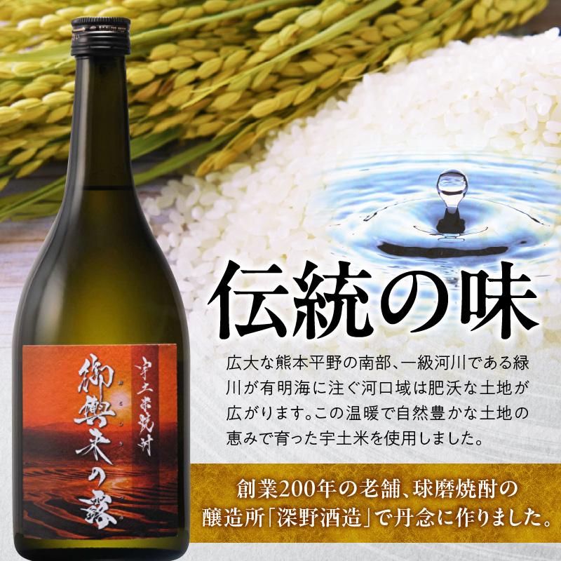 53-16　宇土米焼酎　御輿来の露