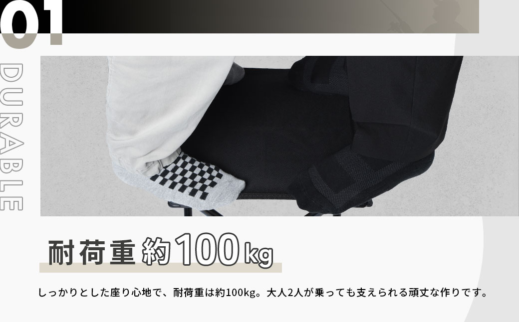 【AC.04】コンパクトチェア ブラック 折りたたみ椅子 折りたたみチェア アウトドアチェア ローチェア 折り畳み 椅子 キャンプ用品 子供 持ち運び 軽量 収納 簡易 携帯 釣り フィッシング レジャー 登山 【2026年1月下旬より順次発送開始】