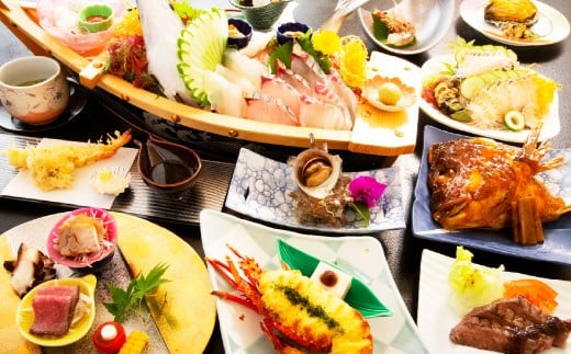 天草浜辺の宿 美波 石あかり 伊勢海老コース ペア宿泊券