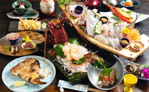 天草浜辺の宿 美波 月うさぎ あわびコース ペア宿泊券