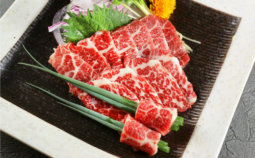 【定期 3回】特上 トロ 馬刺し スライス 約 200g （約 100g ×2） 計約 600g 熊本 馬肉 馬 馬刺 冷凍