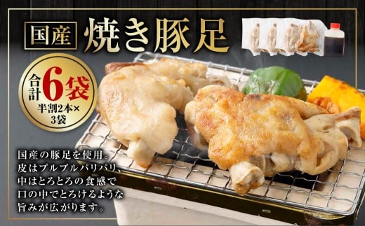 国産焼き豚足