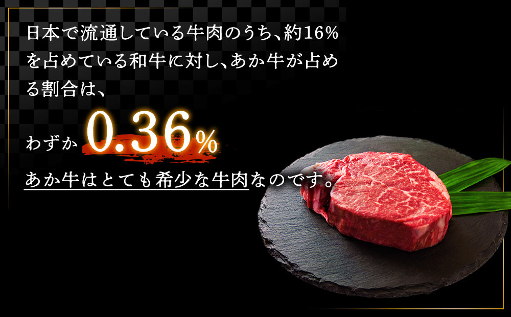 あか牛 サーロインステーキ 300g×2枚 和牛 肉 国産 希少 サーロイン ステーキ 希少部位 牛肉 ブランド牛 人気 熊本 阿蘇