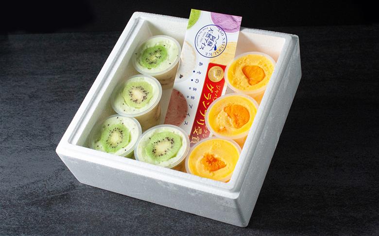 まるごと キウイ でこぽん アイス 7個 セット 詰め合わせ 食べ比べ アイス ジェラート シャーベット バラエティ 素材 こだわり 人気 涼しい 冷たい 冷凍 さっぱり 美味しい 贅沢 果物 フルーツ おやつ 夏 お中元 お歳暮 熊本県 阿蘇市