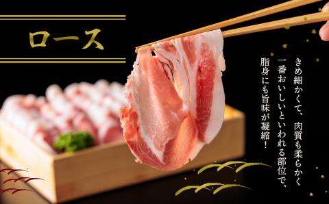 なでしこポーク SPF豚 しゃぶしゃぶセット 2kg 人気 美味しい スライス 肉 豚肉 ロース1kg バラ1kg 熊本 阿蘇