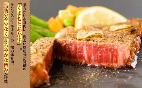 ヒバリグリルのステーキソース200g付あか牛ランプステーキ150g×3 ブランド牛 肉 牛肉 和牛 国産 ランプ ステーキ 赤身 あか牛 ステーキソース オリジナル 人気 希少 熊本 阿蘇