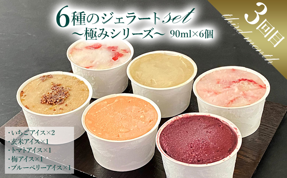 【定期便 全3回】阿蘇天然アイス アイスクリームやジェラートを3か月お届け！グランプリ 受賞 詰め合わせ 食べ比べ バラエティ 素材 こだわり 人気 涼しい 冷たい 冷凍 さっぱり 美味しい 贅沢 果物 フルーツ おやつ 夏 お中元 御歳暮 熊本県 阿蘇市