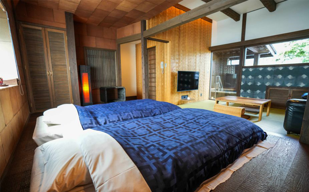 【平日限定】大自然阿蘇で五感を満たす、二人旅プラン 湯の宿 入船 1泊 2食付き 宿泊券  二人旅 2名 ペア宿泊券  のんびり ストレス解消 旅行 リフレッシュ お出かけ ホテル 旅館 宿 ペンション 民宿 内牧温泉 デトックス 熊本県 阿蘇市 【平日限定】二人旅プラン